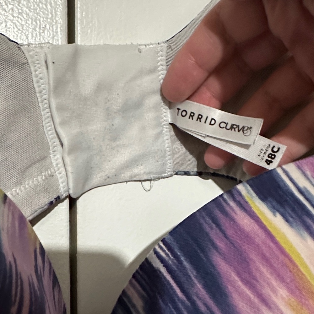 Stylish Multicolor Patterned Bra - image 2